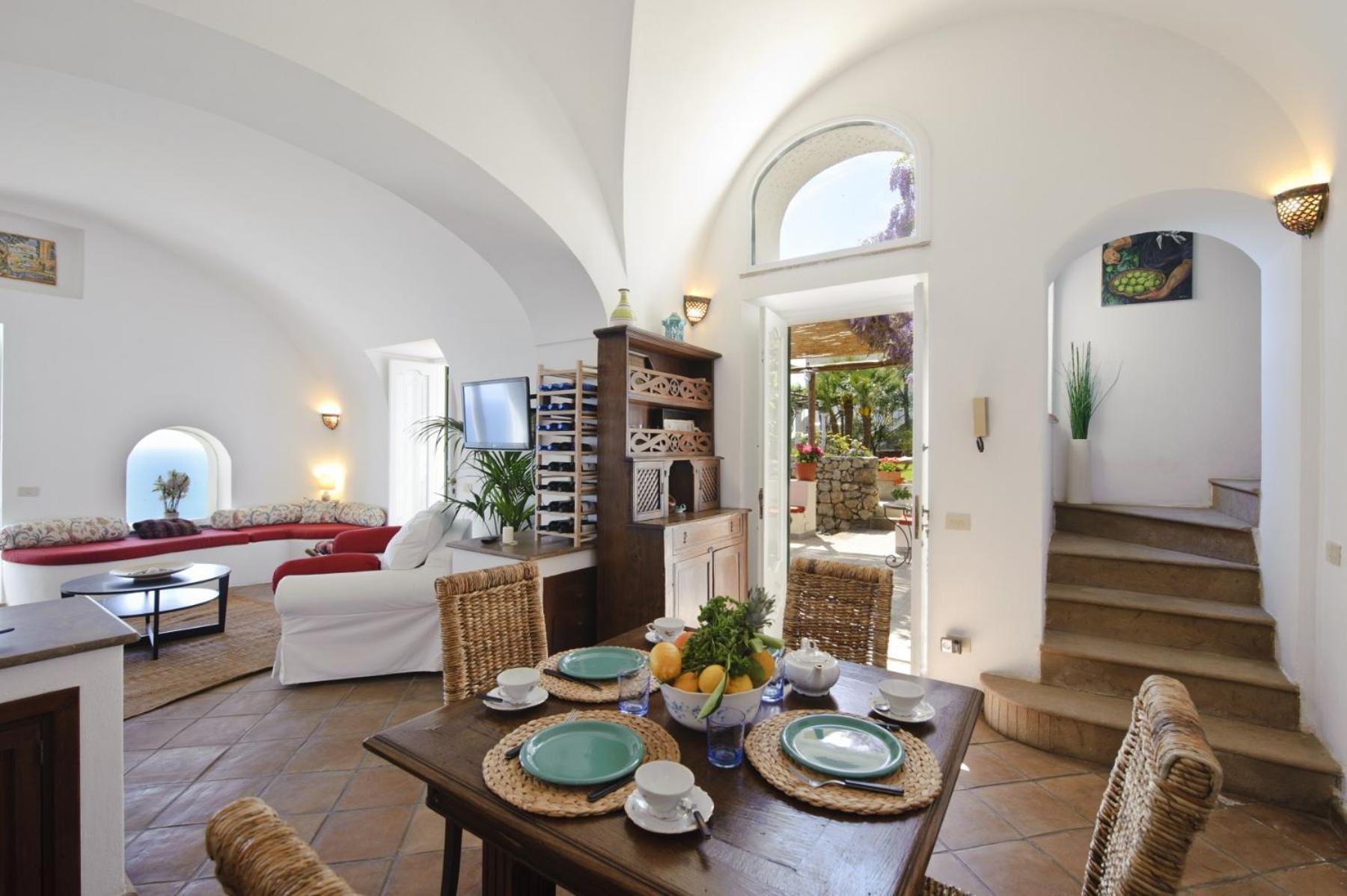 Villa Casale Fralisa Praiano Exterior foto