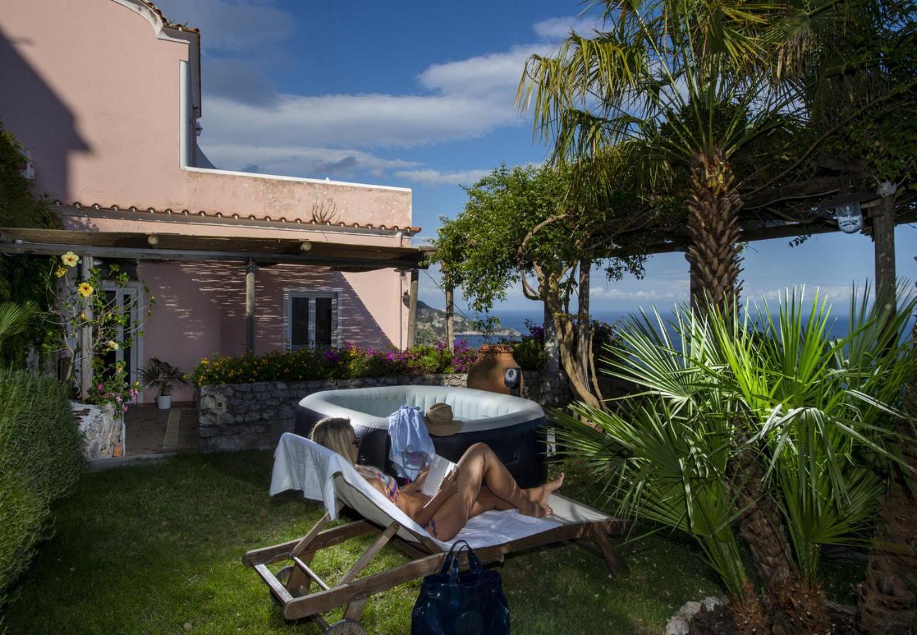 Villa Casale Fralisa Praiano Exterior foto