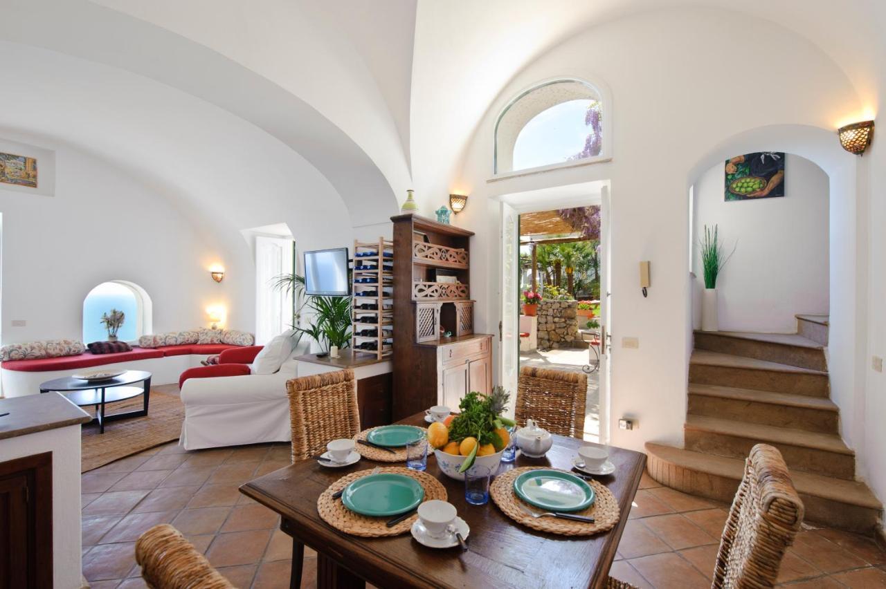Villa Casale Fralisa Praiano Exterior foto