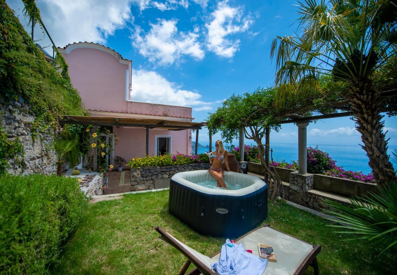 Villa Casale Fralisa Praiano Exterior foto